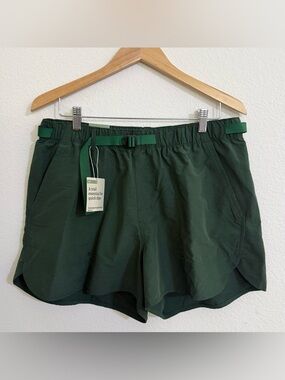 REI Trailmade Amphib Shorts Womens Large Hike Swim Heritage Spruce Green NWT